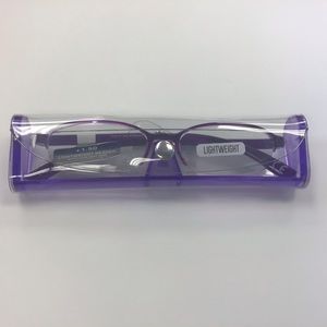 Women’s FGX Reading Glasses with Clear Snap Case